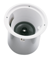 8" ENHANCED PATTERN-CONTROL 2-WAY COAXIAL CEILING LOUDSPEAKER WITH PORTED ENCOLSURE/ 70V, 100V, 8OHM